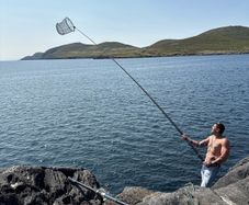 fishing 6 m 18 feet long net strong and travel friendly sea lake river cliff fishing rocks etc