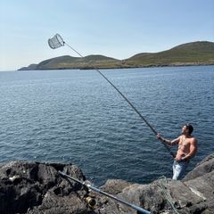 fishing 6 m 18 feet long net strong and travel friendly sea lake river cliff fishing rocks etc