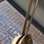 antique brass pots Image 3