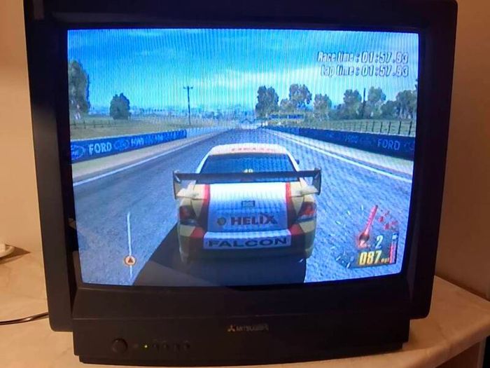 Mitsubishi 21" CRT TV - Immaculate