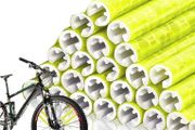 Tube Warning Strip 12Pcs Reflective Mount Clip Bicycle Wheel Spoke Reflector Stripe Steel Wire Lamp MTB Bike Reflector Light