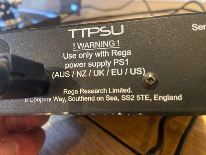 Rega RP8 Planar 8 Turntable with RB808 Tonearm and TTPSU Speed Control Power Supply Unit