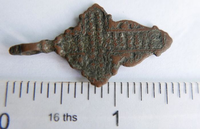 Antique 1700/1800's Crucifix  Orthodox Old Believers pectoral Cross pendant