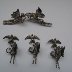Fairy decorations, Metal fairy decor, Craft supplies,
