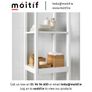 Four Piece Wooden Bathroom Storage Image 2
