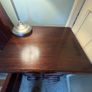 Solid Mahogany Super King Sleigh Bed + 2  Lockers Image 4