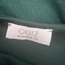 Quiz green sparkly long sleeve blouse size UK10 EU38 Perfect condition Postage included Image 5