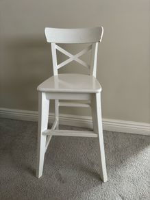 Junior Chair - White Wood