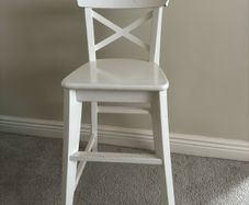 Junior Chair - White Wood