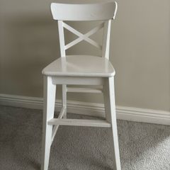 Junior Chair - White Wood