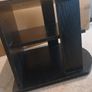 Storage cabinet with 2 shelves ( black ) Image 3