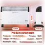 FREE 3 DAY DELIVERY Convector Radiator Heater 2000W Room Heating with Adjustable Thermostat Image 2