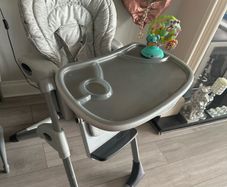 joie high chair 2 in 1 grey