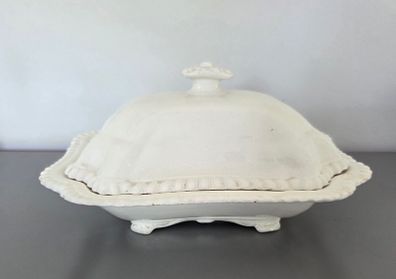 White Tureen Spode