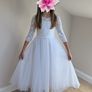 Used Communion dress, 10 year, slim fit Image 4