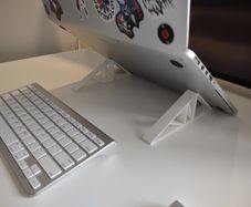 Ergonomic Laptop Stand 3D Printed Riser for Neck Pain Relief