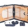 massage table/ fold out carry case Image 2