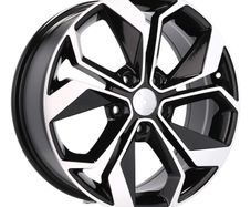 16" Black Alloy Wheels Honda Hyundai Kia Mazda Mitsubishi Nissan Renault Subaru Suzuki Toyota 5x114,3