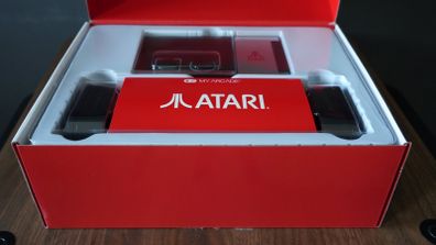 Atari Gamestation Pro plus 128GB SD Card, Mint Condition.