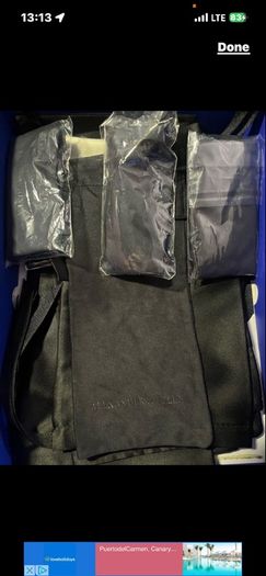 Alexander McQueen Versace Gucci genuine sunglasses soft case cover bag