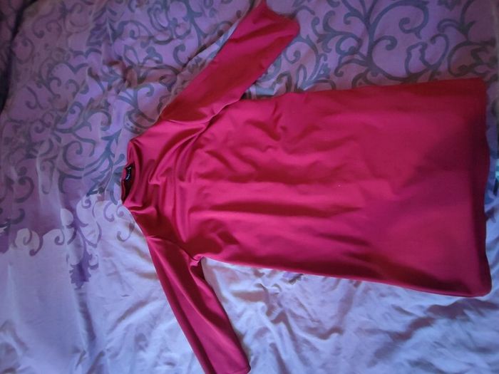 Boohoo mini dress - burgundy - size 8