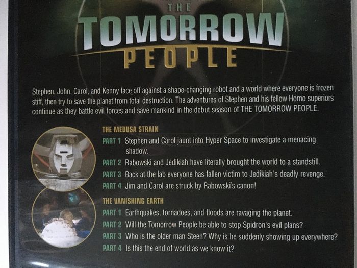 The Tomorrow People (Complete Series 1-8) 1973 - 1979 [DVD TV Boxsets] Region 1