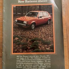 Original CHRYSLER Sales Catalogue