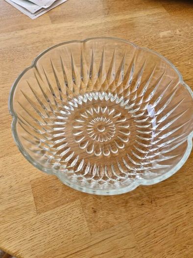 Cut glass Fruit or Salad Server