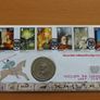 William the Conqueror 1066 2 pounds rare Royal mint vintage 1987 first day coin cover Image 3