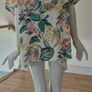 kimono made in italy floral beach coverup(onesize) Image 2