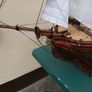 Handmade model ship-12gun briganteen Sarah from Patrick O'Brien novels Image 3