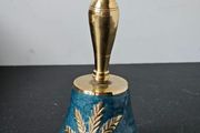 Vintage Solid  Brass Table Bell