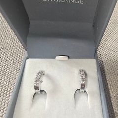 Silver earrings