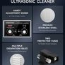 CREWORKS Ultrasonic Cleaner 6.5L with Mechanical Timer&Heater,300W Heating Power Commercial Sonic Cleaner, Ultrasonic Cavitation Machine for Jewelry Glasses Watch Dentures Small Parts Image 8