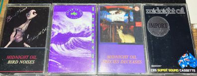 MIDNIGHT OIL  -  Cassette Tape Albums