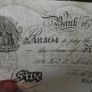 1936 Bank of England 5 Pounds, London's Branch Image 4