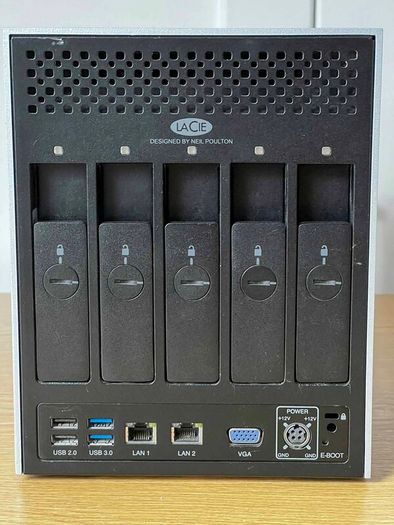 Lacie 5Big NAS with 8TB of storage