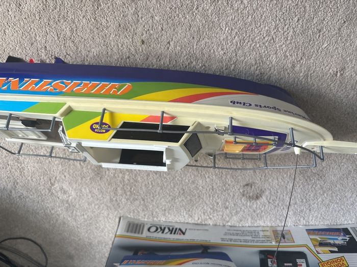 Nikko Christina two RC boat