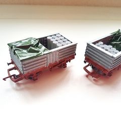 Model Railway Irish Bullied Wagons