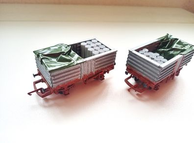 Model Railway Irish Bullied Wagons