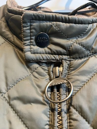 Rare Barbour Land Rover Defender Quilted Jacket