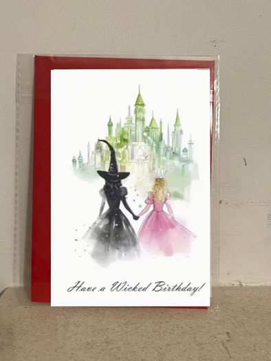Wicked Birthday Card