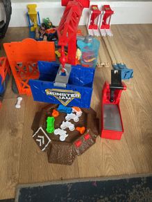 monster truck hot wheels bundle