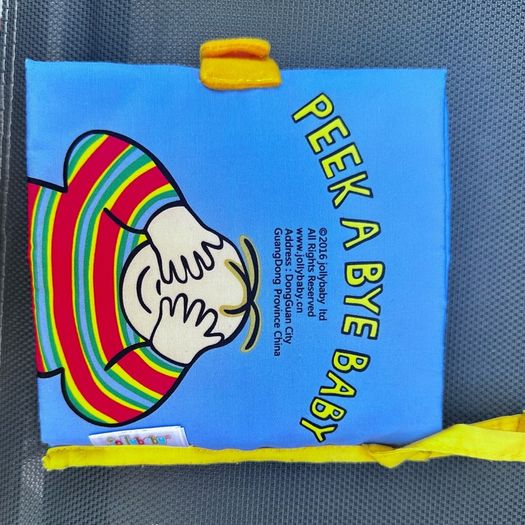 jollybaby soft book Brand New Peekaboo