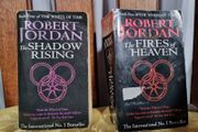 The Wheel of Time Robert Jordan books 4 + 5 (The Shadow Rising and The Fires of Heaven)