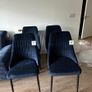 Extendable dining table with chairs on sale Image 2