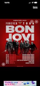 Early entry Bon Jovi tickets