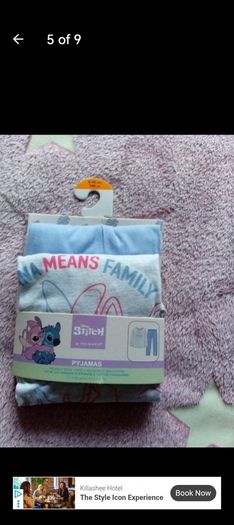 girls wear pyjamas.  2pairs in bundle