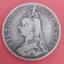 England  1887 Victoria Double Florin  Very Fine condition Image 2