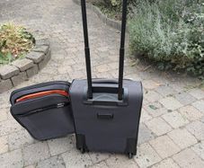 TOP MOVE Cabin Suitcase Carry On Luggage 2 Wheels